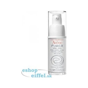 Avène PhysioLift očný krém proti vráskam opuchom a tmavým kruhom Hypoallergenic Non Comedogenic 15 ml