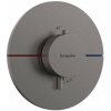 Hansgrohe ShowerSelect Comfort Termostatická batéria pod omietku, kefovaný čierny chróm 15559340-HG