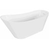 Mexen Alta, voľne stojaca vaňa 170 x 75 cm, biela, biely prepad, 52141707500-20