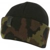 Avid Carp Čiapka Black And Camo Beanie