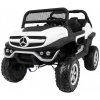 ELJET Detské elektrické auto Mercedes Benz Unimog Truck - biela - Bílá