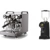 Rocket Espresso Mozzafiato FAST R + Eureka Helios 75, black