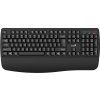 GENIUS KB-7123/ bezdrátová 2,4GHz/ ergo předložka/ Copilot/ mini receiver/ USB/ černá/ CZ+SK layout