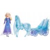 DISNEY Ľadové kráľovstvo Elsa Ľadové kráľovstvo 56 cm s vodným koňom, bábika koč 3+