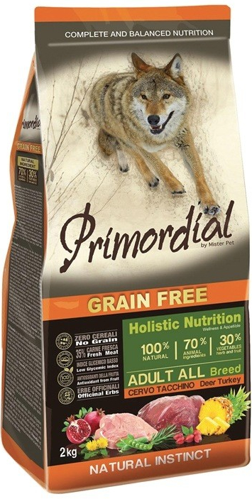 Primordial Adult Deer&Turkey 2 x 12 kg