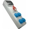 Rozvodnica 6M 16A/400V/5P+4x250V FA 5M istená IP54 - ROS M6/I-03 (SEZ DK)