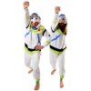 Pohodlné pyžamové overaly kigurumi s motívom astronauta veľkosť L