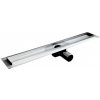 ACO sprchový žľab LH90 s horizontálnou prírubou celonerezový 64 x 885 mm, 413484