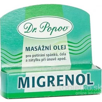 Dr. Popov Migrenol masážny olej roll-on 6 ml