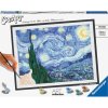 Vymalujsisam.sk Diamantovanie podľa čísiel Vincent Van Gogh Hviezdna noc 40 x 60 cm bez rámu iba zrolované plátno diamanty okrúhle