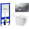 Závesný WC set Geberit do ľahkých stien / predstenová SAT SIKOGESREX67D35
