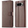 IMEEKE Peňaženkové Google Pixel 8 Pro tmavohnedé