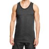 Burnside Pánske tielko BU9111 Heather Charcoal S