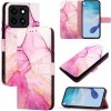 VSETKONAMOBIL 119517 ART MARBLE Peňaženkový kryt pre ZTE Blade A35 PINK