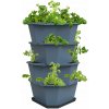 Gusta Garden PAUL POTATO 4-vrstvový samozavlažovací kvetináč, modrý GG-103342