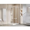 Ravak SRV2-80 195 S Sprchové dvere pre rohový sprchový kút, white, Transparent + CLEANER 14V401O2Z1