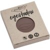 puroBIO Cosmetics Compact Eyeshadows očné tiene 03 Brown 2,5 g náhradná náplň