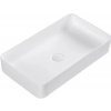 Erga Barbara, umývadlo na dosku 615x350x110 mm, biela lesklá, ERG-V03-YT-060-WH