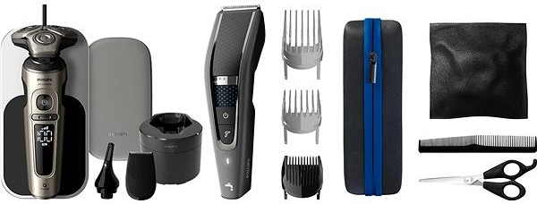 Philips Series 9000 Prestige Wet & Dry SP9883/36 + Philips Series 7000 HC7650/15 PHIBUN02