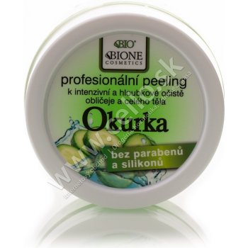 BC Bione Cosmetics Okurkový peeling 200 g