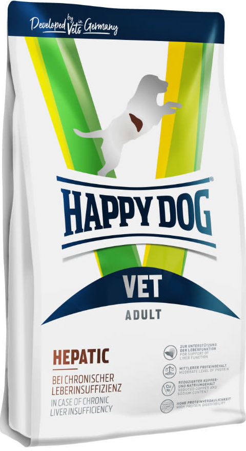 Happy Dog VET Dieta Hepatic 4 kg