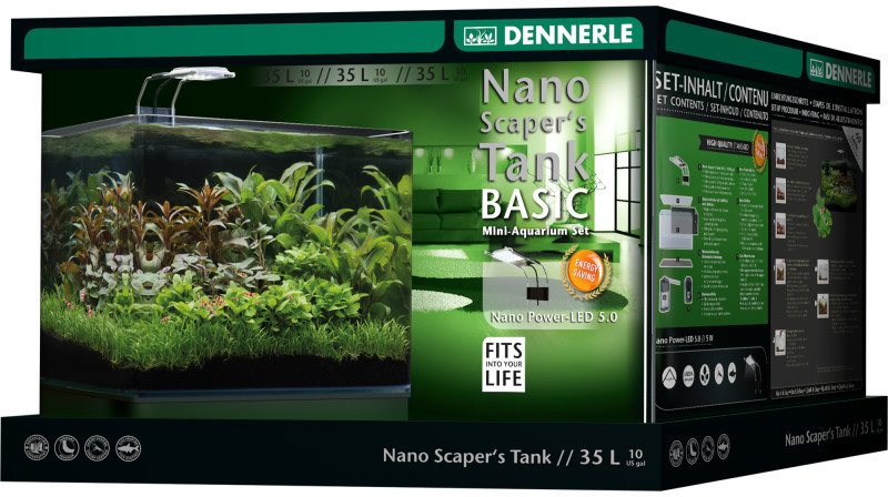 Dennerle akvárium Nano Scaper\'s Tank Basic 35 l