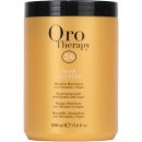 Fanola Oro Therapy mask Oro puro regeneračná maska na vlasy s 24k zlatom 1000 ml