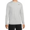 Pánske tričká (dlhý rukáv) Nike Dri-Fit Legend Long Sleeve Fitness Top - tumbled grey/silver/black - Sivý (XL)