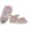 Ren But detské sandále z prírodnej kože ružové, veľkosť 23