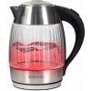Elektrická kanvica Salente STRIPEGLASS-RD 2200 W 1,8 l strieborná/sivá
