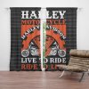 Sablio Záves Harley-Davidson Live to ride, ride to live: 2ks 140x250cm