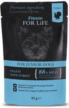 Fitmin For Life Puppy turkey in gravy 28 x 85 g