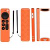 General APPLE TV 4K SIRI REMOTE 2021, TV 4K SIRI REMOTE 2022 silikónový obal - farba oranžová