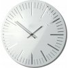 Moderné nástenné hodiny TRIM biele