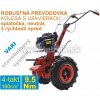 Šupa Honda GCV 160 + KOMPLET ZÁVAŽIA - Malotraktor 4-takt, motor HONDA GCV 160 + prevodovka DSK 317, spojka 80mm / VARI systém