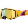 Okuliare Alpinestars Vision 8 Corp or/yel/pink mirror