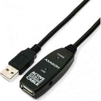 Axagon ADR-210 USB2.0 aktivní prodlužka/repeater, 10m