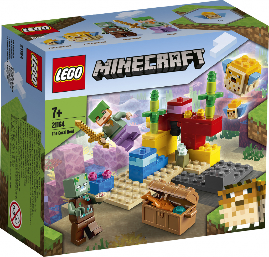 LEGO® Minecraft® 21164 Korálový útes od 6,9 € - Heureka.sk