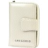 Gregorio CB-115 béžová lakovaná peňaženka pre ženy 9 x 13 x 3,5 cm
