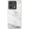 Picasee silikónový prehľadný obal pre Xiaomi Redmi Note 13 4G - White marble