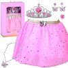 Kostým pre malú princeznú vílu motýľa – ružová tutu sukňa a šperky