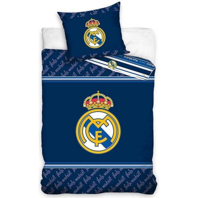 Obliečky Real Madrid na perinu a vankúš - modré