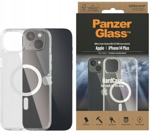 Púzdro PanzerGlass HardCase Apple iPhone 14 Plus s MagSafe čiré