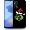 Picasee silikónový čierny obal pre OPPO A16 - Grinch 2