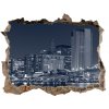 Fototapeta díra na zeď 3D Manhattan new york city 95x64 cm