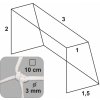 KV Řezáč Hádzanárska sieť 3x2x1x1,5/10/3 mm