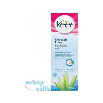 Veet depilačný krém sensitive pre citlivú pokožku 100 ml