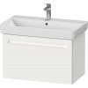 Duravit No. 1 skrinka 74x42.6x47.8 cm závesná kúpeľňová skrinka pod umývadlo biela N14383018180000