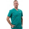 Perlička® Zdravotnícka košeľa DRAHOŠ Tmavozelená Veľkosť: 48, Farba: Tmavozelená