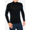 Funkčné tričko Sensor Merino Active Tee LS Zip - black